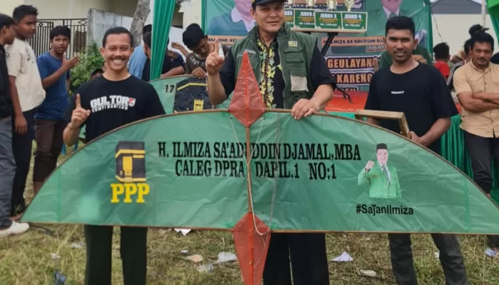 Lomba Geulayang Tunang Warnai Kampanye Illiza dan Ilmiza di Ulee Kareng