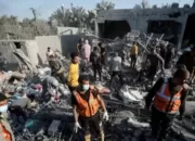 Israel Bombardir Palesitina saat tahun Baru, 100 Orang Dilaporkan Syahid
