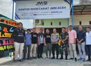 Wakili Pj Bupati, Plt Kadis Kominfo Aceh Besar Hadiri HUT ke 4 JMSI Aceh