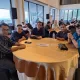 Delegasi PWI Aceh di forum Konkernas PWI di Candi Bentar Ancol, Minggu, 18 Februari 2024. (Foto Abdul Hadi/PWI Aceh)