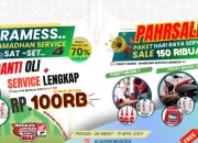 Promo Spesial Ramadhan: Diskon Hingga 70% untuk Layanan Service Motor di AHASS Honda Aceh
