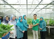 Pj Ketua TP-PKK Provinsi Sumatera Utara Bersama Ketua TP PKK Asahan Kunjungi PT. Hijau Surya Biotechindo