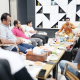 Ketua DPRK Banda Aceh, Farid Nyak Umar, menerima kunjungan silaturahmi pegiat komunitas kopi dari Takengon, Kabupaten Aceh Tengah, di ruang kerjanya di lantai tiga Gedung DPRK Banda Aceh, Senin (04/03/2024). FOTO/ HUMAS DPRK BANDA ACEH