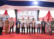 Sekda Aceh Besar Hadiri Lauching Kampung Bebas Narkoba di Gampong Baet