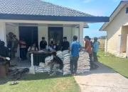 Pemerintah Aceh Besar Salurkan Bantuan Pangan Dua Bulan Sekaligus