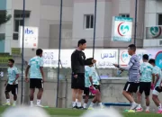 Tiba di  Dubai, Timnas Indonesia U-23 Langsung Latihan Fisik 