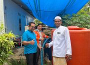 PT SBA Salurkan Bantuan Air Bersih untuk Warga Terdampak Kekeringan di Lhoknga