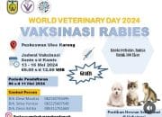 Puskeswan Ulee Kareng Gelar Vaksinasi Rabies Gratis, Yuk Daftar