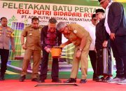 Bangun RSU Putri Bidadari, Pj Gubernur Apresiasi PT APMN