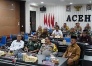 Pangdam IM dan Kapolda Aceh Ikuti Rapat Virtual Bersama Presiden Terkait Layanan Digital Izin Event