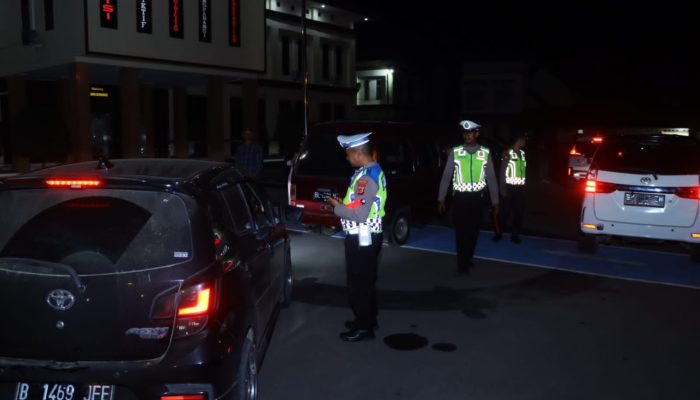 Menjelang Pilkada 2024, Polres Lhokseumawe Rutin Patroli Malam