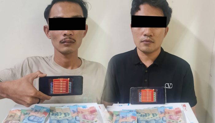 Dua Pemuda Pemain Judi Online Ditangkap di Kota Fajar