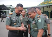 Cegah Judi Online, Kodim 0101 KBA Kembali Sidak HP Prajurit