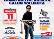 Yuk Jalan Santai Bareng Irwan Djohan Calon Walikota Banda Aceh