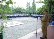 Plh Sekretaris Daerah Kabupaten Asahan Jadi Pembina Apel Di UPTD SMP Negeri I Kisaran 