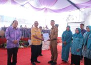 Desa Teluk Dalam di Kunjungi Tim Evaluasi Lomba Tertib Administrasi PKK Tingkat Provsu