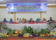 Masuk 6 Besar Lomba UP2K PKK Tingkat Provsu, Tim Evaluasi PKK Sumut Kunjungi Kelurahan Sentang