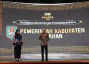 Bupati Asahan Terima Penghargaan Outstanding Cultural Diversity Preservation Initiative Tahun 2024