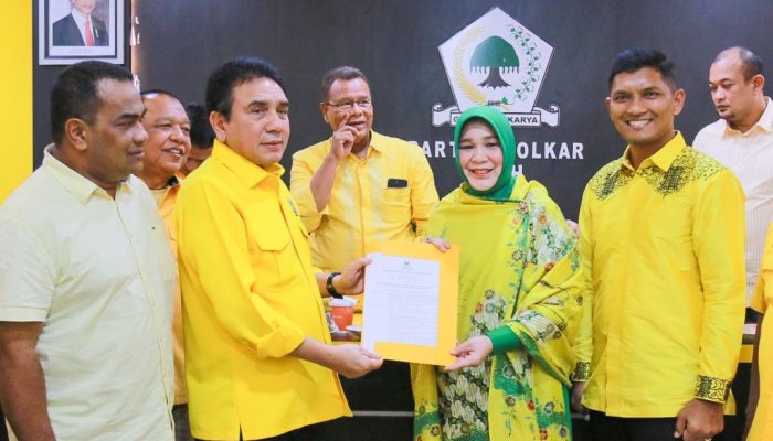 Golkar Resmi Dukung Illiza-Afdhal untuk Pilkada Banda Aceh