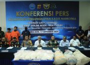 Sindikat Narkoba Internasional Dibekuk, 29,25 Kg Sabu Disita di Aceh
