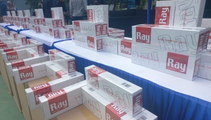 Jelang PON, Bea Cukai Aceh Musnahkan 10 Juta Lebih Batang Rokok Ilegal