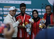 Pasangan Maulidan dan Ella Bawa Aceh Raih Emas Soft Tenis PON XXI