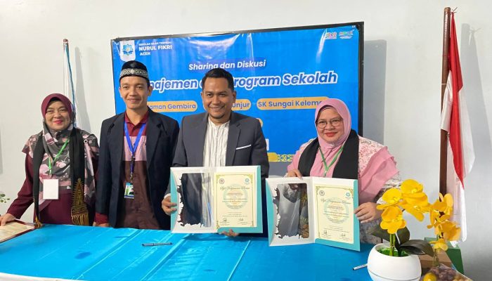 Studi Manajemen Sekolah, Tiga Sekolah Malaysia Kunjungi SDIT Nurul Fikri Aceh