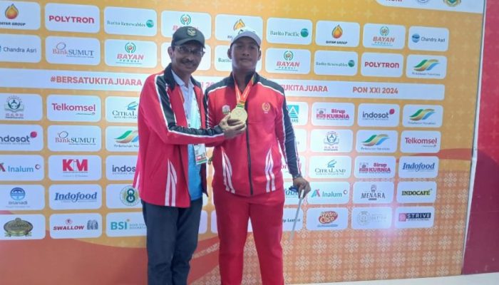 Lontar Martil Dedi Yusuf Bawa Aceh Pecahkan Rekor PON