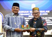 Pj Gubernur Safrizal Sambut Delegasi Kerajaan Negeri Pulau Pinang di Meuligoe