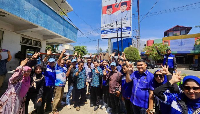 Pedagang Pasar Al Mahirah, Kampung Baru dan Pasar Atjeh Kompak Dukung AMIN