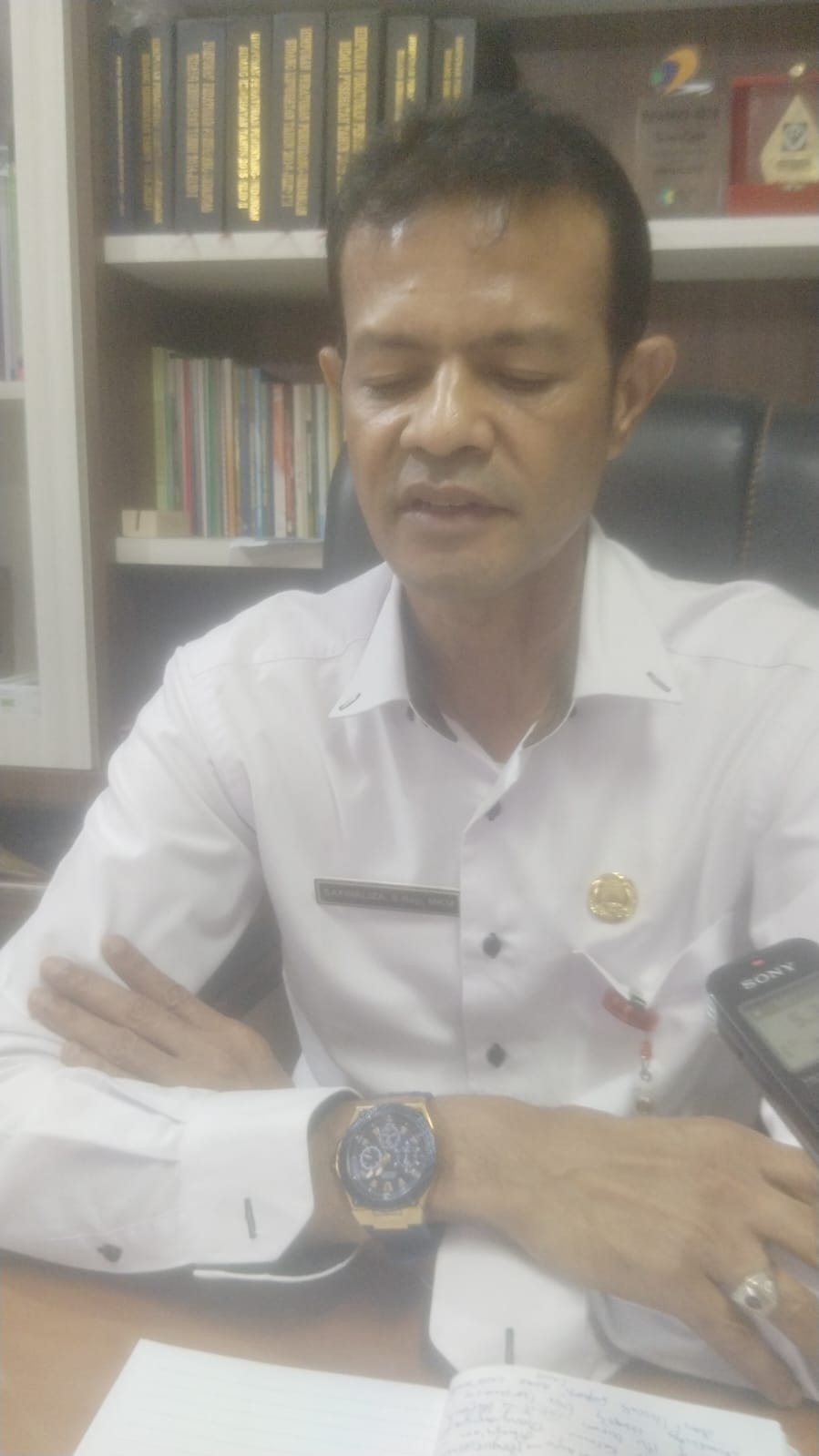 Kadis Kesehatan Kota Lhokseumawe, Safwaliza, S. Kep. MKM