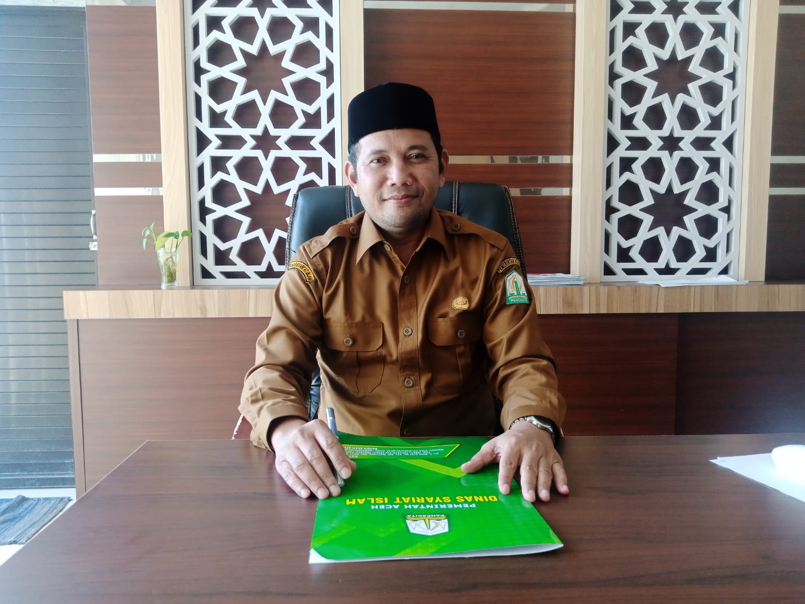 Kepala Bidang Penyuluhan Agama Islam dan Tenaga Da'i Dinas Syariat Islam Aceh, Fikri Sulaiman Ismail.