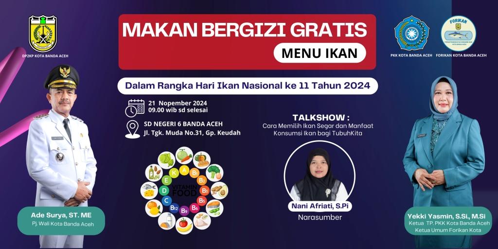 Makan Siang Gratis Gergizi Serba Ikan