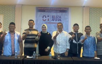 Pasangan calon Wali Kota dan Wakil Wali Kota Banda Aceh, Illiza Sa’aduddin Djamal dan Afdhal Khalilullah