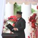 Penjabat Gubernur Aceh, Dr. H. Safrizal ZA, M.Si., menjadi inspektur upacara peringatan Hari Pahlawan 2024 di Halaman Kantor Gubernur Aceh, Minggu (10/11/2024).
