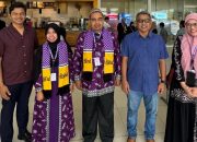 Irwan Djohan Berangkatkan Tiga Pemenang Umrah, Titipkan Doa untuk Banda Aceh