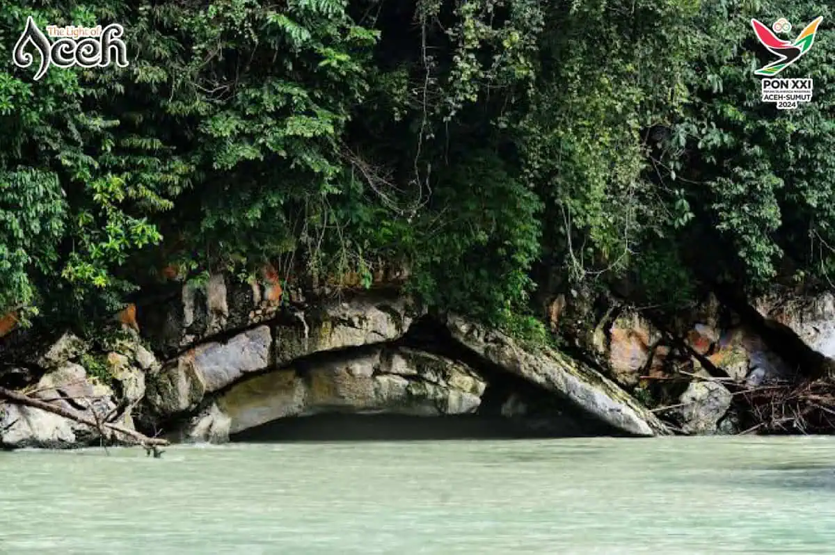 Wisata alam Gua Kalamuning di Aceh Tamiang. Sumber foto Istimewa