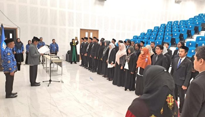 Rektor ISBI Aceh Kembali Lantik Puluhan Pejabat Baru