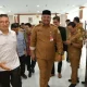 Penjabat Gubernur Aceh, Dr. H. Safrizal ZA, M.Si, didampingi Pj Bupati Aceh Besar Pj Wali Kota Banda Aceh, Danlanud SIM dan Kapolresta Banda Aceh, mengantar kepulangan Menteri Kebudayaan RI, Fadli Zon, di Bandara Sultan Iskandar Muda Aceh Besar, Senin 13/1/2025.