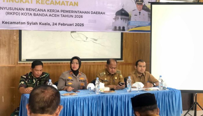 30 Usulan Hasil Musrenbang Syiah Kuala Jadi Prioritas