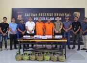 Ungkap Kasus Pencurian, Polisi Amankan Belasan Laptop dan Tabung Gas