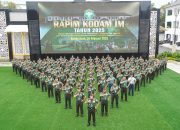Rapim Kodam IM 2025, Pangdam IM: Perkuat Stabilitas Aceh