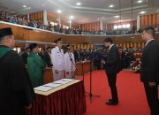 Lantik Bupati dan Wakil Bupati Aceh Selatan, Muzakir Manaf Ingatkan Jadi Pemimpin yang Adil