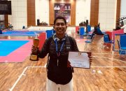 Bripda Rizky Eka Priatama Raih Medali Perak Kejuaraan FORKI Karate Championship Aceh 2025