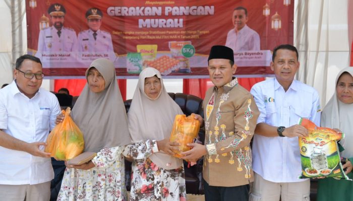 Wagub : Gerakan Pangan Murah Aceh Solusi Stabilitas Harga Menjelang Idul Fitri