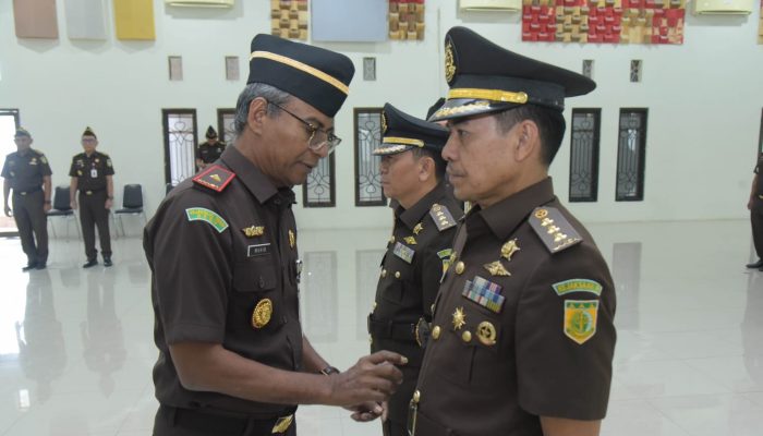 Plt. Kajati Aceh Lantik Faisol sebagai Asisten Pidana Militer, Gantikan Joko Sutikno