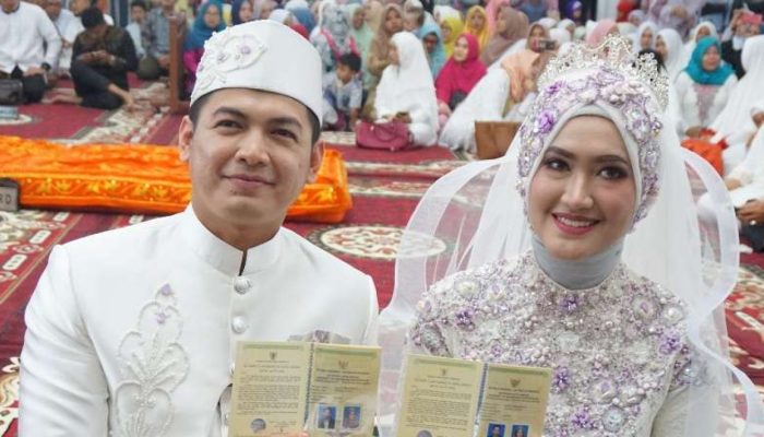 Musim Kawin Tiba, 77 Pasangan Antri Menikah di Masjid Raya Baiturrahman Usai Lebaran