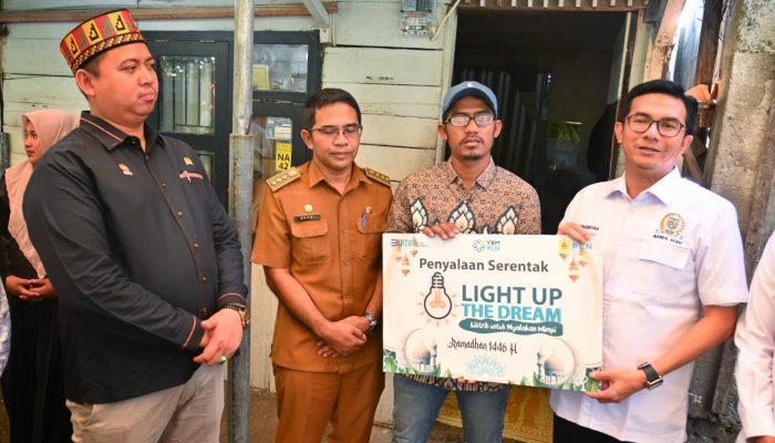Hadiri Penyalaan Serentak Listrik untuk Nyalakan Mimpi, Irwansyah ST Apresiasi PLN