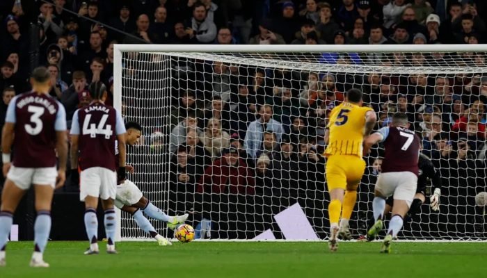 Rashford Berkilau di Premier League, Aston Villa Kalahkan Brighton 3-0