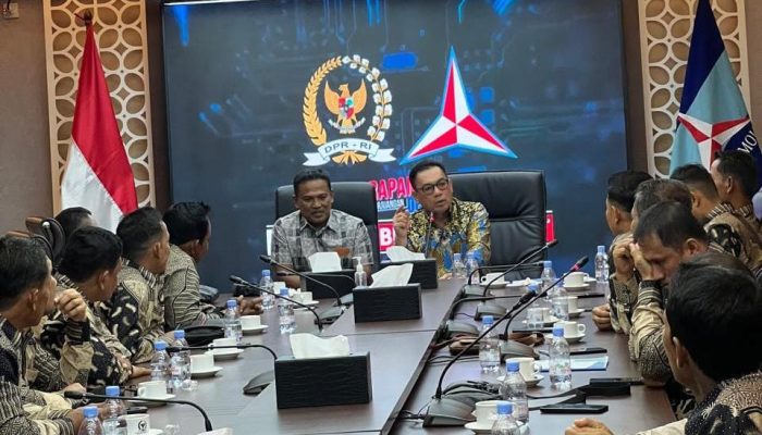 Diterima H.T. Ibrahim, Puluhan Keuchik Asal Aceh Besar Adukan Masalah Irigasi Hingga Dana Desa ke DPR RI